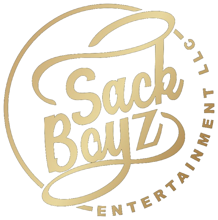 Terrance Edwards' personal gold Sack Boyz script mark wrapped in a lasso with Entertainment LLC around it